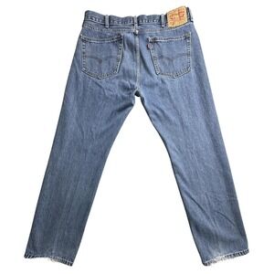 Levis 505 Jeans Mens 38x32 Straight Leg Classic Denim 00505-4886